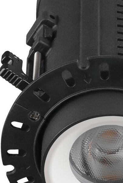 BIG WHITE SLV NUMINOS PROJECTOR XS stropní zápustné svítidlo, 2700 K, 20d, válcové, černé/bílé 1006868