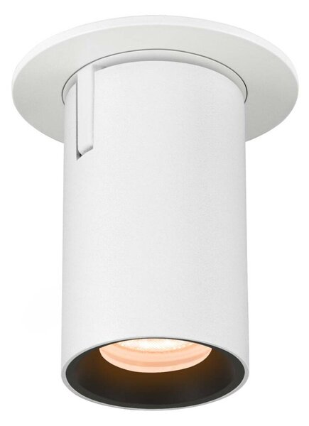 BIG WHITE SLV NUMINOS PROJECTOR XS stropní zápustné svítidlo, 2700 K, 40d, válcové, bílé/černé 1006879