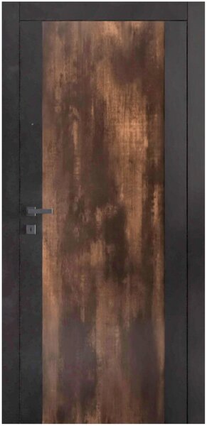 Interiérové dveře vasco doors NERO měď Průchozí rozměr: 60 x 197 cm