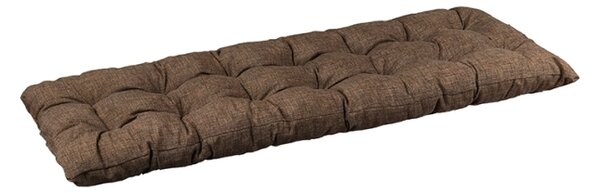 Bellatex Sedák na lavici prošívaný Hnědá rozměr 40x120 cm