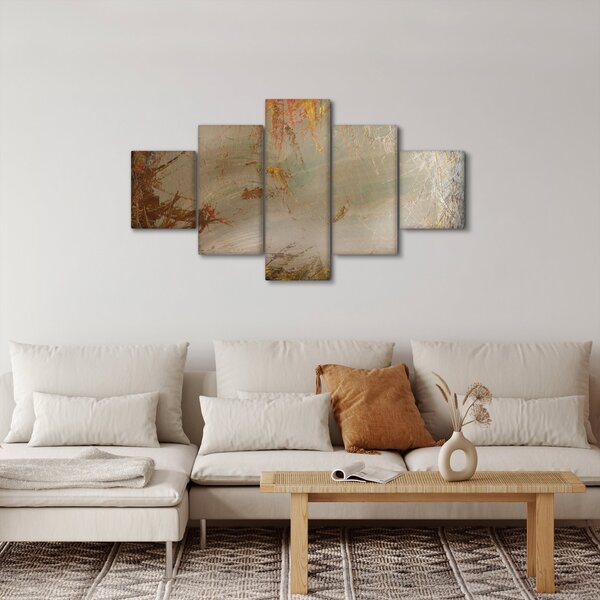 Obraz - Texturovaná abstrakce (125x70 cm)