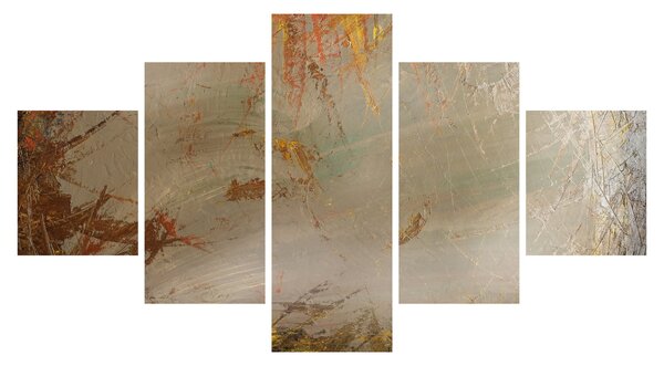 Obraz - Texturovaná abstrakce (125x70 cm)