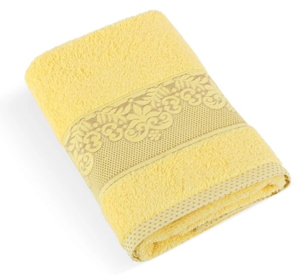 Bellatex Froté ručník a osuška kolekce Orchidea 50x100 cm Žlutá