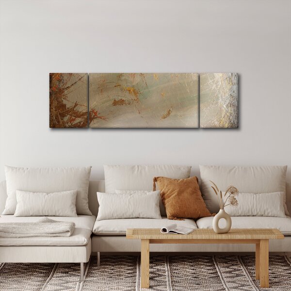 Obraz - Texturovaná abstrakce (170x50 cm)