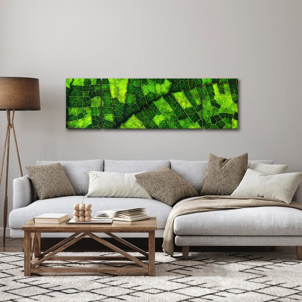 Obraz - Detail listu (170x50 cm)
