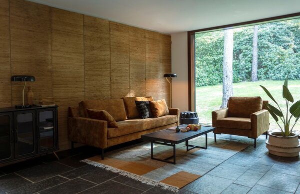 Hnědo zelený koberec DUTCHBONE Pavilion 160 x 230 cm