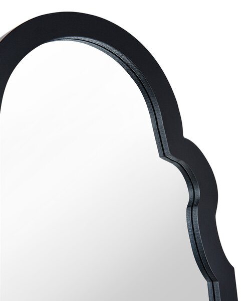 Stojací zrcadlo CHATILLON 150 cm Černá