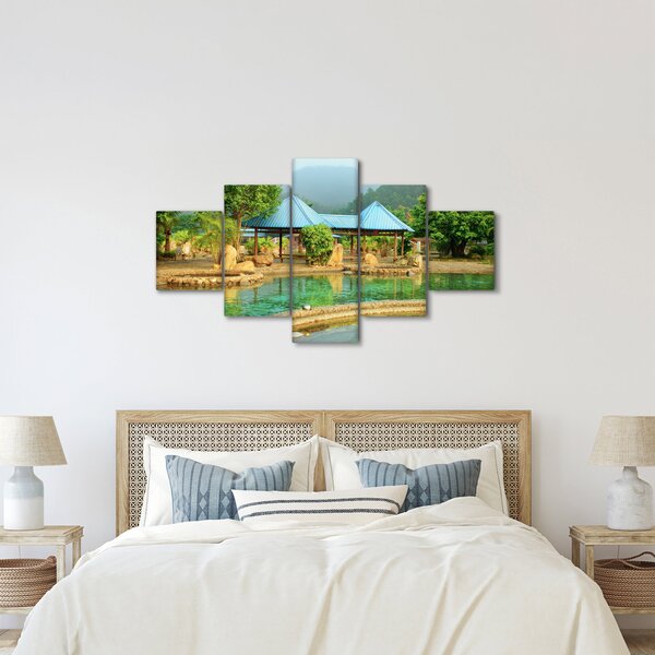 Obraz - Shanghai hotel park (125x70 cm)