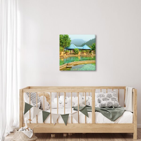 Obraz - Shanghai hotel park (30x30 cm)