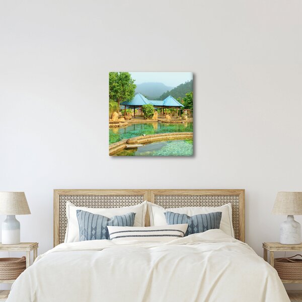 Obraz - Shanghai hotel park (30x30 cm)