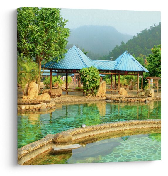 Obraz - Shanghai hotel park (30x30 cm)