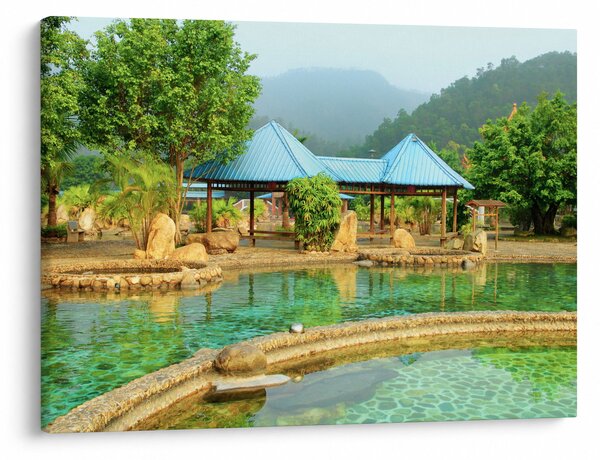 Obraz - Shanghai hotel park (70x50 cm)
