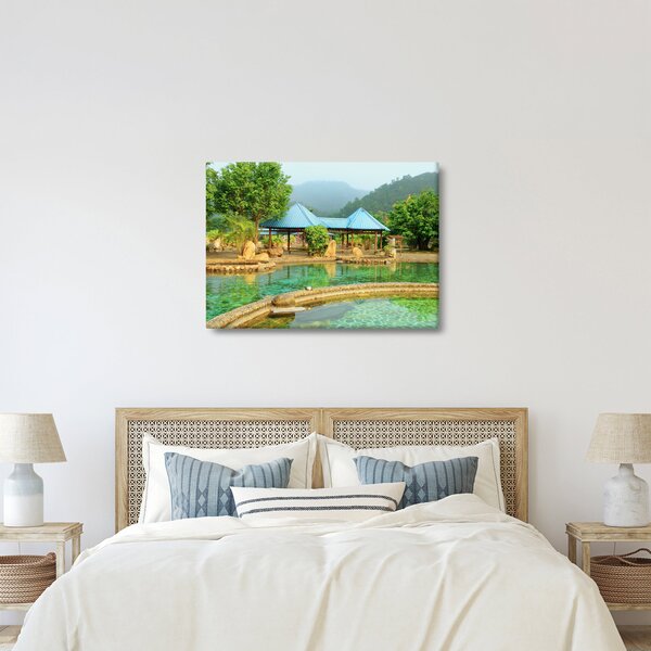 Obraz - Shanghai hotel park (70x50 cm)