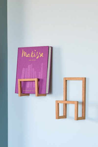 Hübsch Nástěnný stojan na časopisy Market HB155