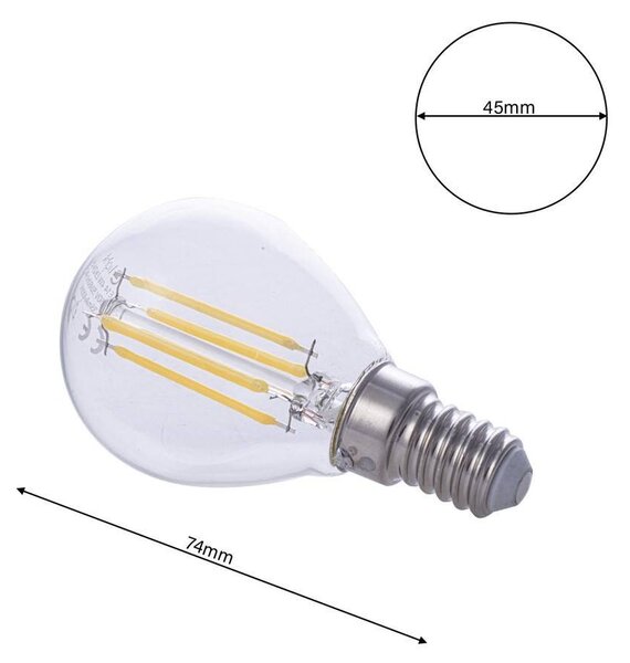 Eko-light LED žárovka Glight 03 neutrální bílá