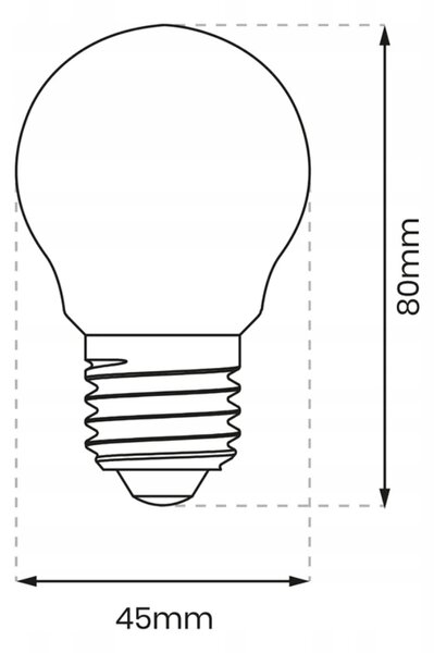 Eko-light LED žárovka Passion neutrální bílá