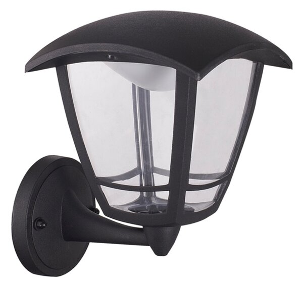 Ecolite SMD LED venkovní svítidlo 8W, 400lm, 3500K, IP44, černá ZGL001B-NA