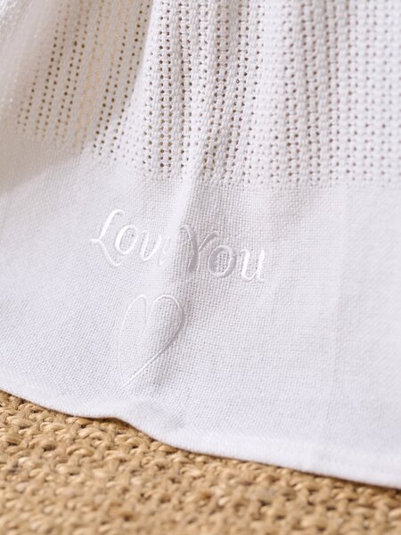 Sinsay - BABIES` BLANKET - bílá
