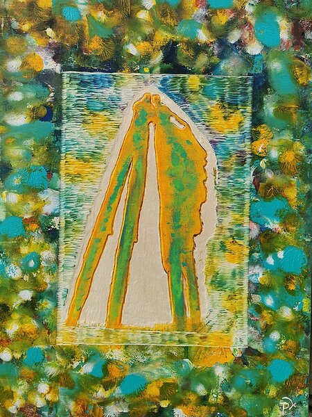Umělecké dílo od Pavel Kůla - "Idilka v přírodě", rozměr: 50 x 70 cm