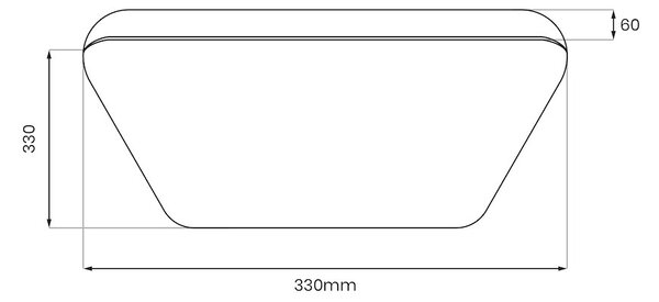 Stropní LED svítidlo Nemo, 1x LED 17w, 4000k, b