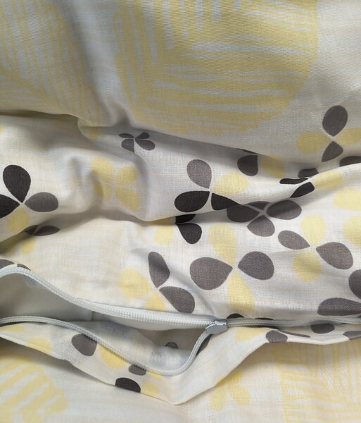 Povlečení bavlněné Havana yellow 200x140cm+90x70cm TiaHome