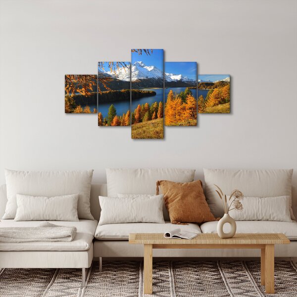 Obraz - Podzim v Alpách (125x70 cm)