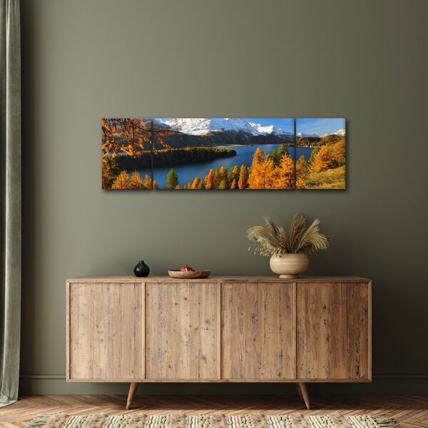 Obraz - Podzim v Alpách (170x50 cm)
