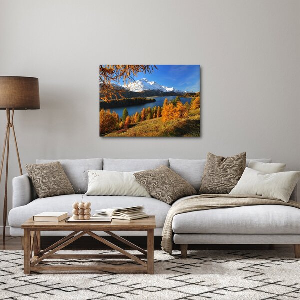 Obraz - Podzim v Alpách (70x50 cm)