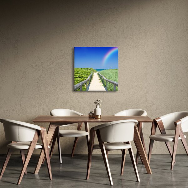 Obraz - Krajina a duha (30x30 cm)