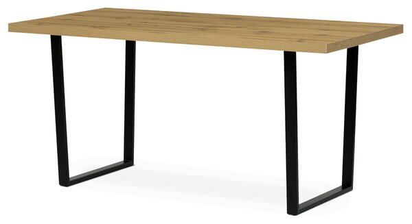 Vikio Jídelní stůl 160x80 cm LTD dub nohy U AJS161D