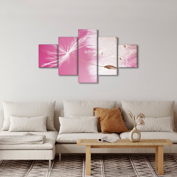 Obraz - Makro květu (125x70 cm)