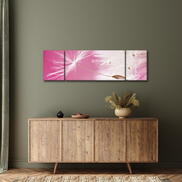 Obraz - Makro květu (170x50 cm)