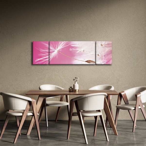Obraz - Makro květu (170x50 cm)