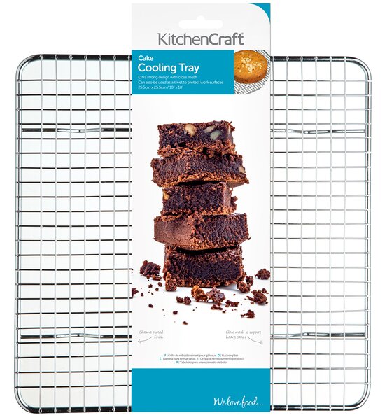 Chladící mřížka na pečivo 25 x 25 cm KitchenCraft KCCAKESQ