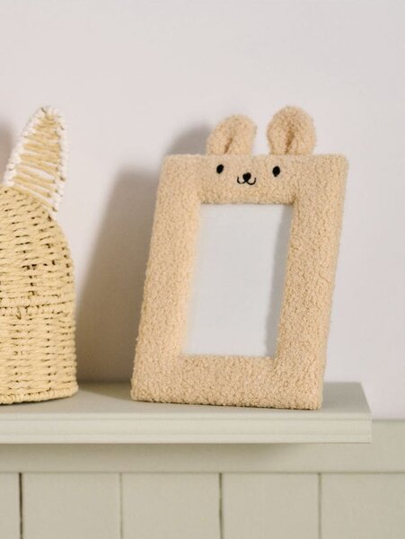 Sinsay - Hračkový fotorámeček s motivem zajíčka - béžová