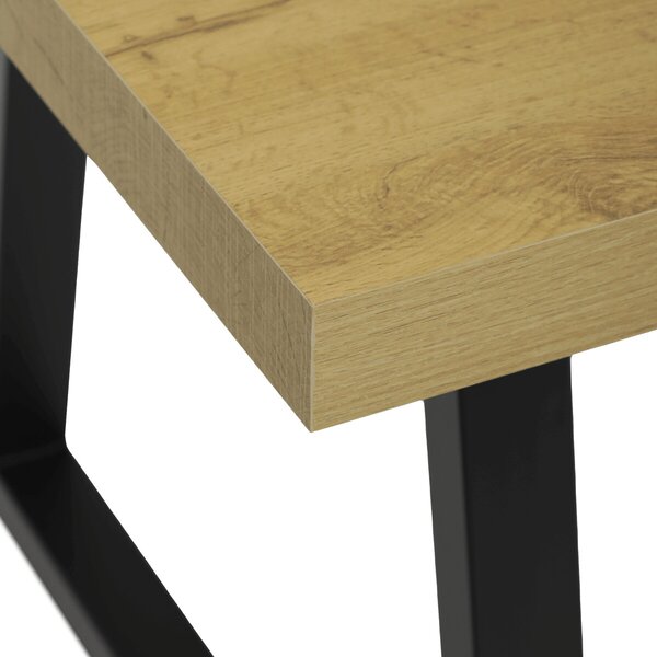 Vikio Jídelní stůl rozkládací 160-240x90 cm lamino dub AJS169D