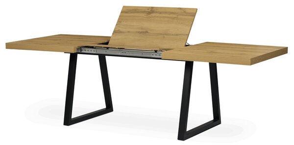 Vikio Jídelní stůl rozkládací 160-240x90 cm lamino dub AJS169D