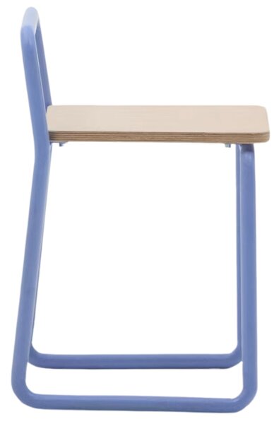 Modrá dětská židle Kave Home Tinn