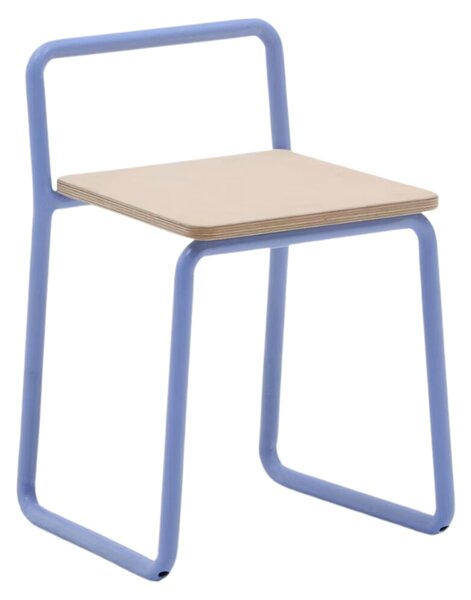 Modrá dětská židle Kave Home Tinn