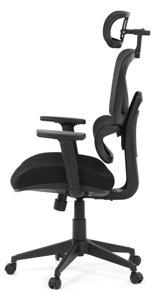 Vikio Kancelářská židle synchronní mechanismus černá látka AKZ210C