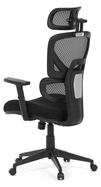 Vikio Kancelářská židle synchronní mechanismus černá látka AKZ210C