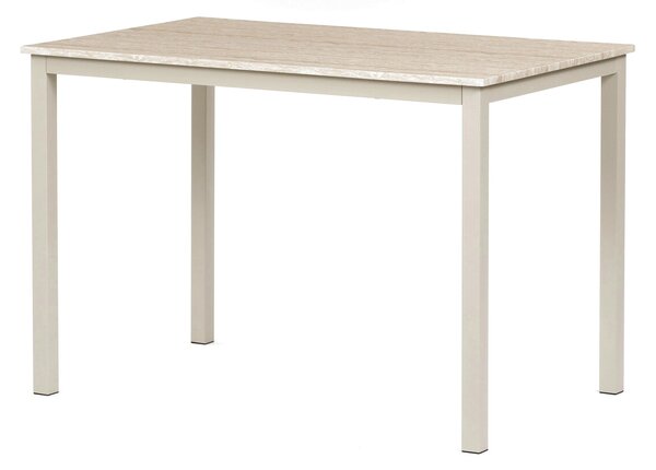 Vikio Jídelní stůl 110x70 cm dekor travertin AJS121TR