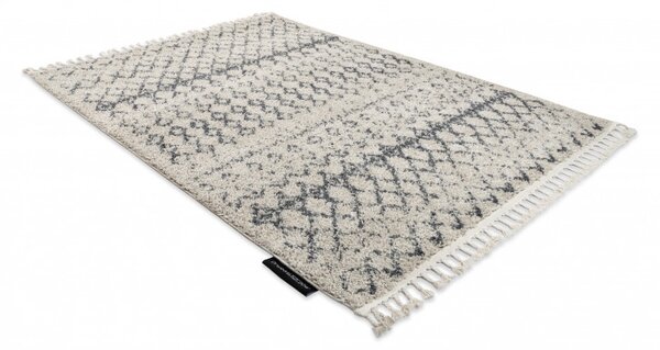 Dywany Łuszczów, Kusový koberec Berber Agadir G0522 cream and grey, 80x150, béžová, obývací pokoj