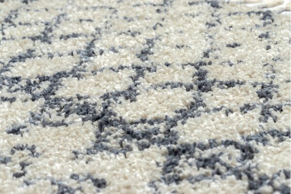 Dywany Łuszczów, Kusový koberec Berber Agadir G0522 cream and grey, 80x150, béžová, obývací pokoj