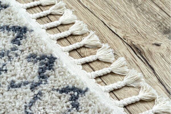 Dywany Łuszczów, Kusový koberec Berber Agadir G0522 cream and grey, 80x150, béžová, obývací pokoj