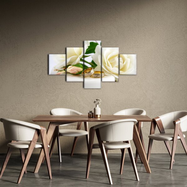 Obraz - Svatební den (125x70 cm)