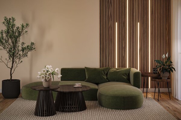 PAULMANN LED Strip Akustický Panel prodloužení 2,4m 3000K černá