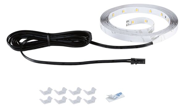 PAULMANN LED Strip Akustický Panel prodloužení 2,4m 3000K černá