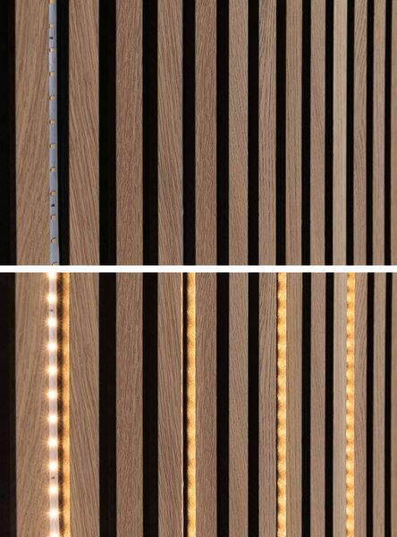 PAULMANN LED Strip Akustický Panel prodloužení 2,4m 3000K černá