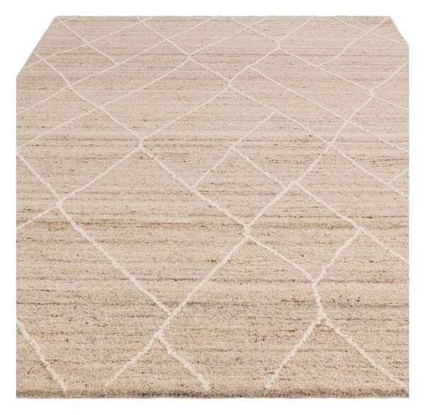 Vlněný koberec v přírodní barvě 160x230 cm Noah – Asiatic Carpets